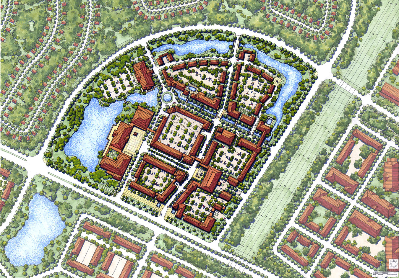 City of Miramar Town Center and Masterplan Justin Architects